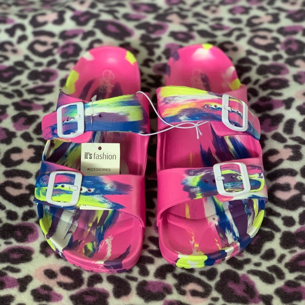 Tie-Dye Sandals